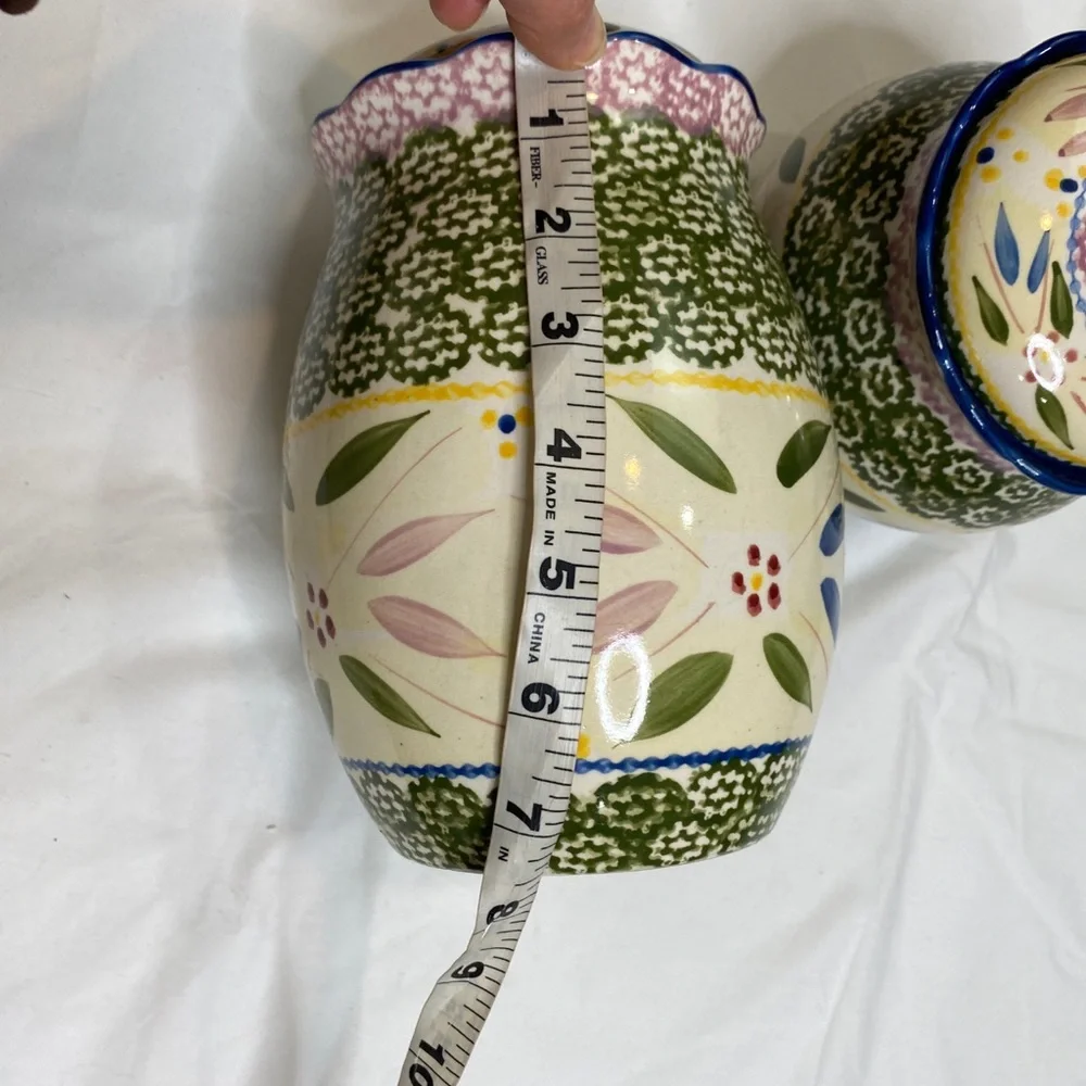 TEMP-TATIONS By Tara Old World Green  Piece Canister Set with Lids - A101121 - Picture 10 of 11